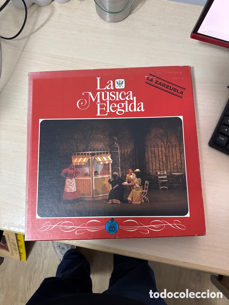 Discos de vinilo: DISCO VINILO LA M&Uacute;SICA ELEGIDA LA ZARZUELA