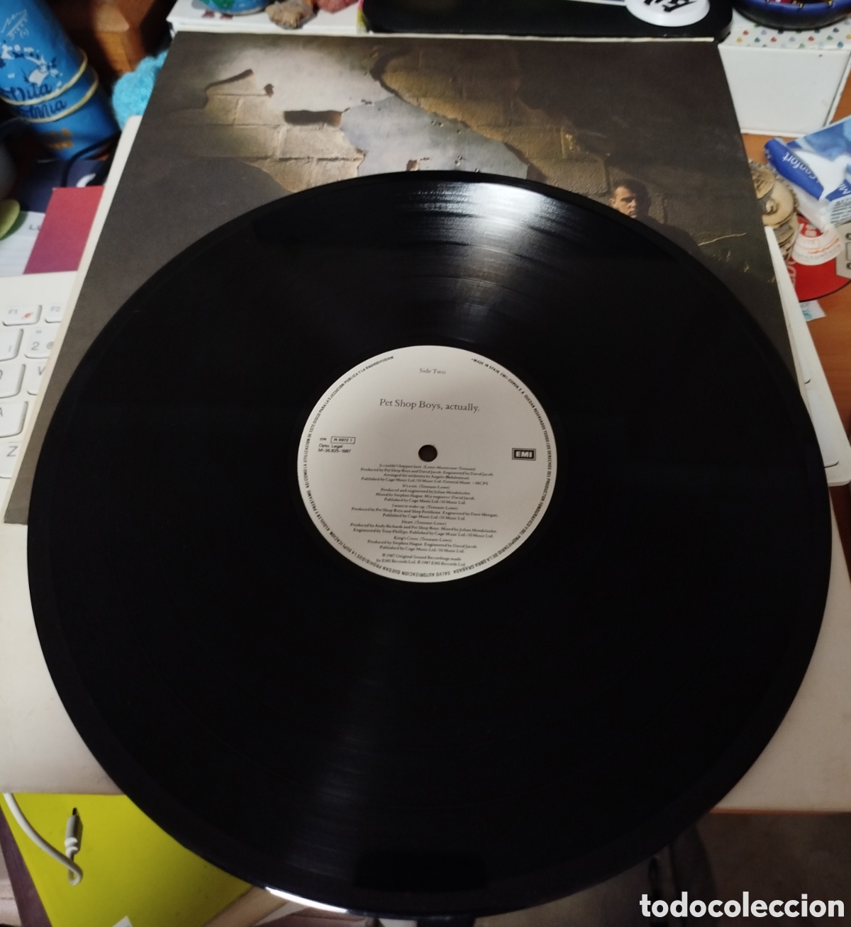 Discos de vinilo: Pet Shop Boys - Actually - Foto 2