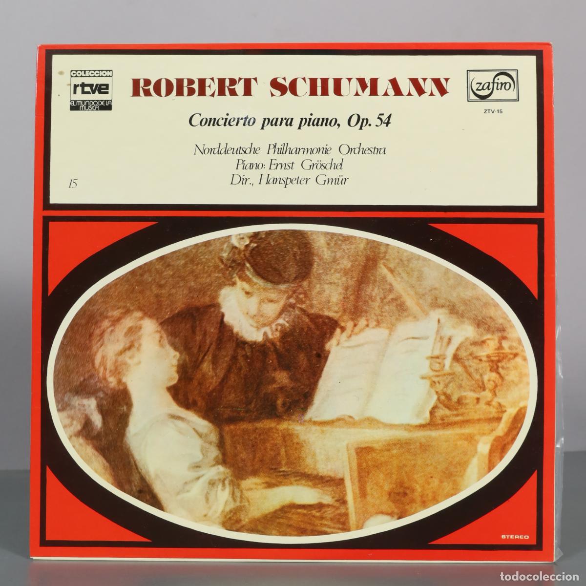 Discos de vinilo: LP. Concierto para piano, Op. 54 - Robert Schumann - Norddeutsche Philharmonie Orchestra, Ernst