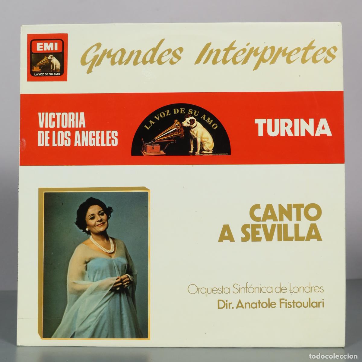 Discos de vinilo: LP. Canto a Sevilla - Joaquin Turina - Victoria de los Angeles - Orquesta Sinfonica de Londres -
