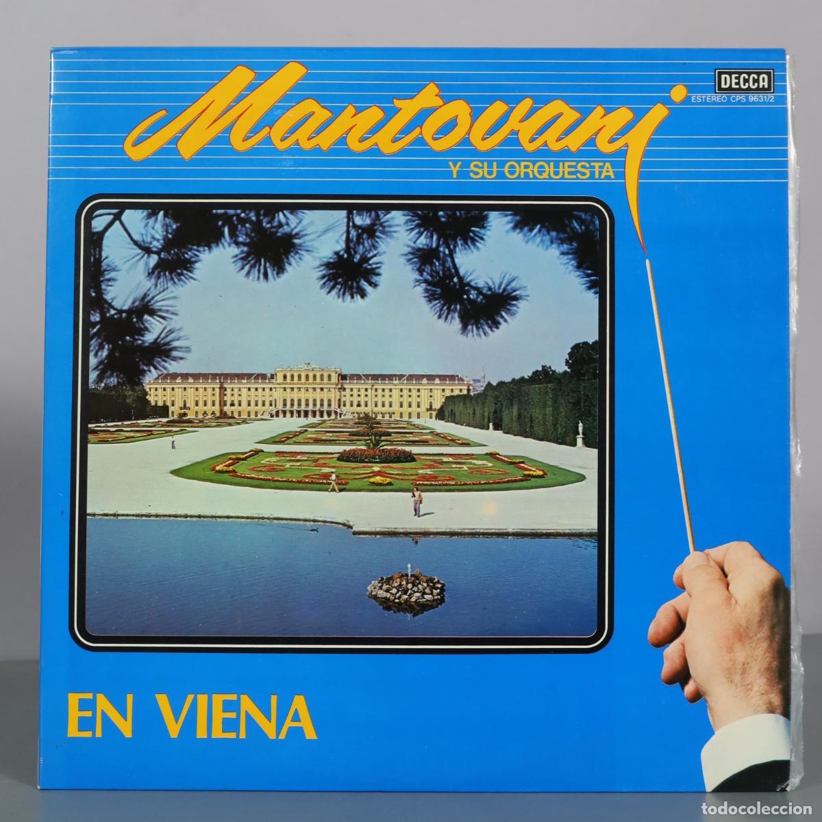 Discos de vinilo: LP. En Viena - Mantovani y su orquesta - Decca