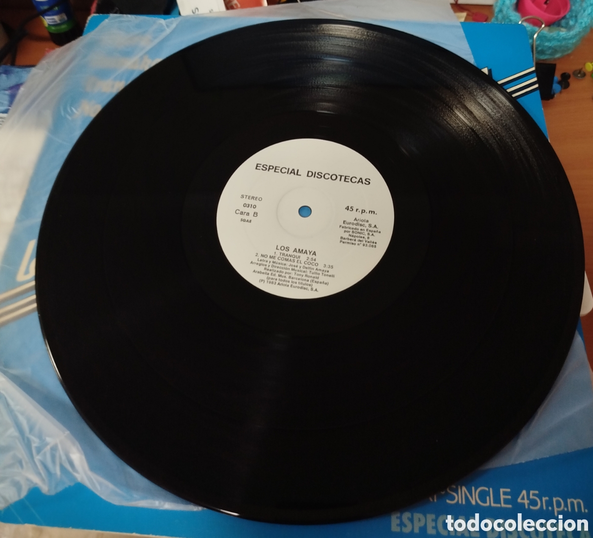 Discos de vinilo: Los Amaya - Ahora. . - Foto 2
