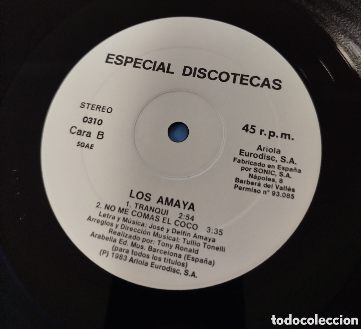 Discos de vinilo: Los Amaya - Ahora. . - Foto 3