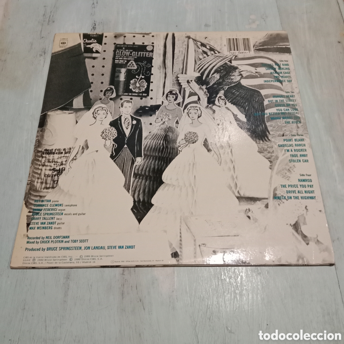Discos de vinilo: BRUCE SPRINGSTEEN - THF RIVER - LP DOBLE - Foto 2
