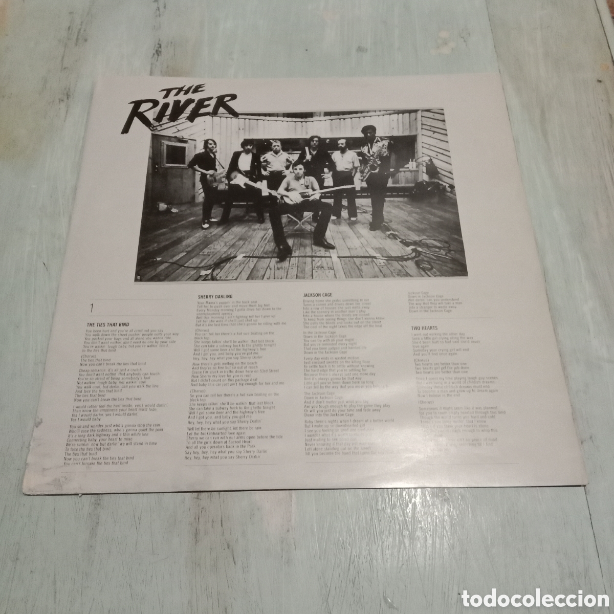 Discos de vinilo: BRUCE SPRINGSTEEN - THF RIVER - LP DOBLE - Foto 5