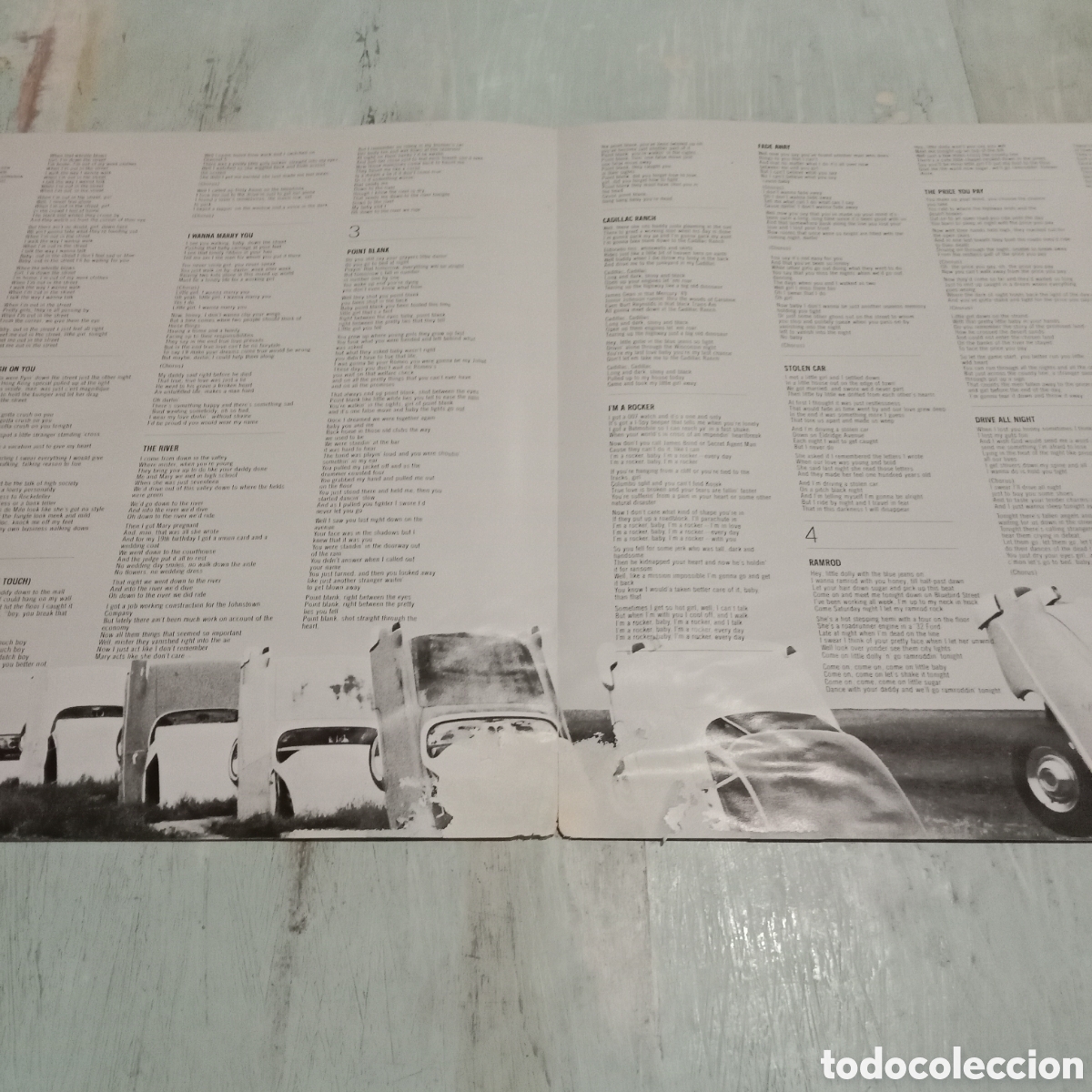 Discos de vinilo: BRUCE SPRINGSTEEN - THF RIVER - LP DOBLE - Foto 6