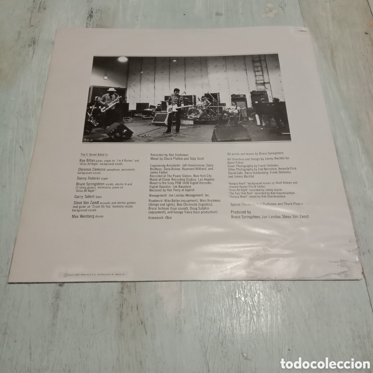 Discos de vinilo: BRUCE SPRINGSTEEN - THF RIVER - LP DOBLE - Foto 8