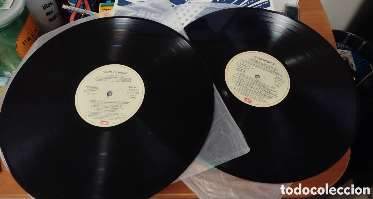 Discos de vinilo: Zona de baile. VV.AA. Doble LP - Foto 2