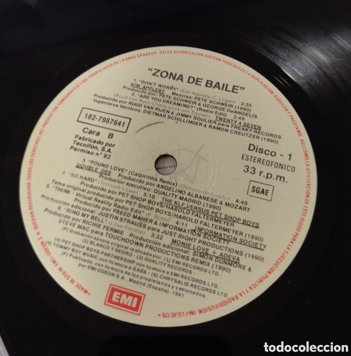 Discos de vinilo: Zona de baile. VV.AA. Doble LP - Foto 3