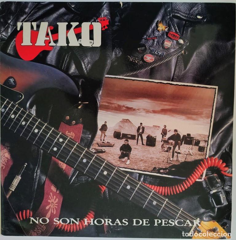 Discos de vinilo: Tako. No son horas de pescar. Interferencias, Spain 1991 LP + encarte d&iacute;ptico (muy buen estado)