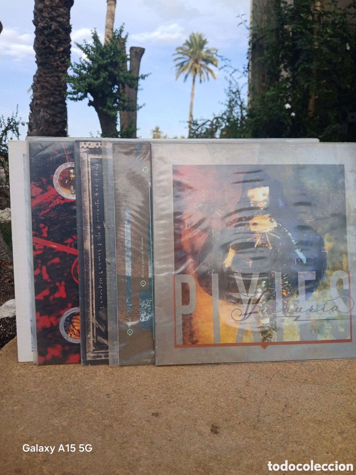 Discos de vinilo: LOTE, 4 VINOLIS LP PIXIES TROMPE LE MONDE ETC.