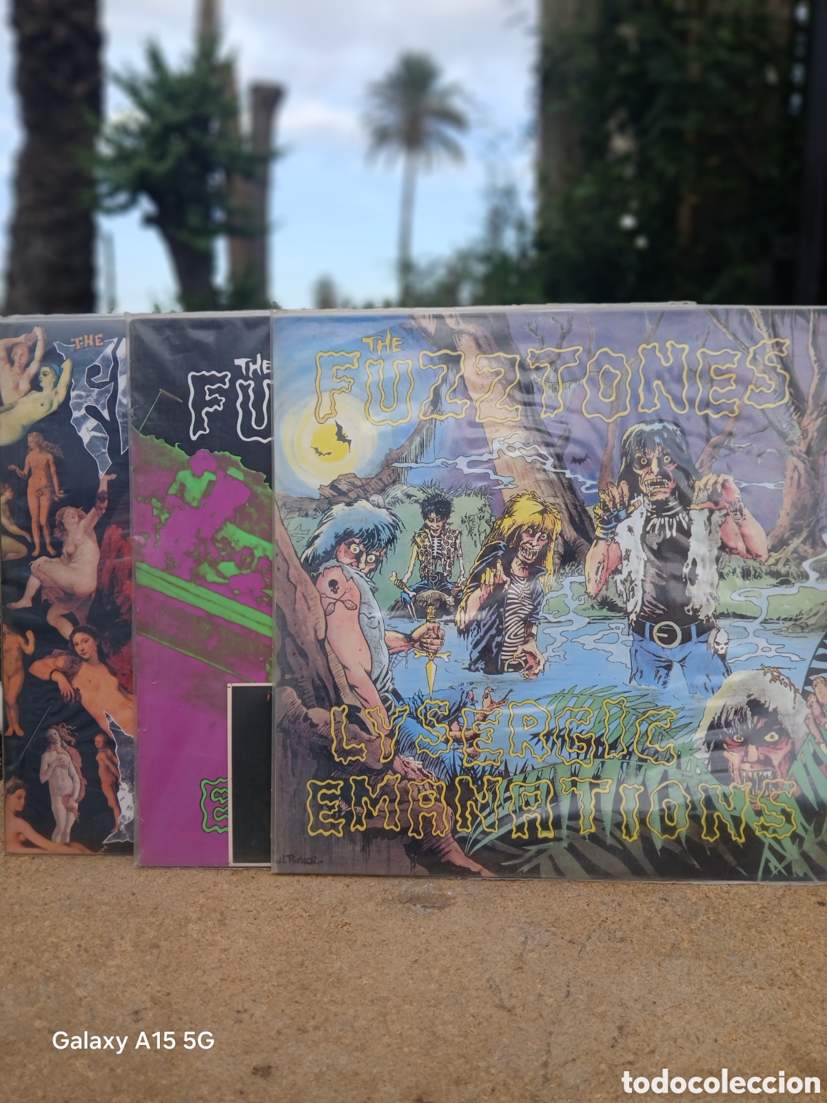 Discos de vinilo: LOTE, 3 LO THE FUZZTONES LYSERGIC EMANATIONS ETC, VINILOS.