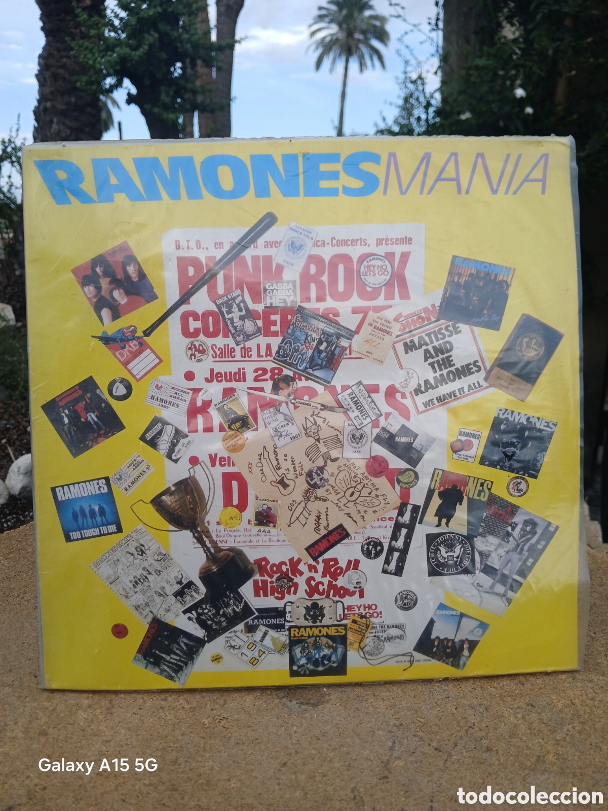Discos de vinilo: RAMONES MANIA DOBLE LP VINILO Y ENCARTE.