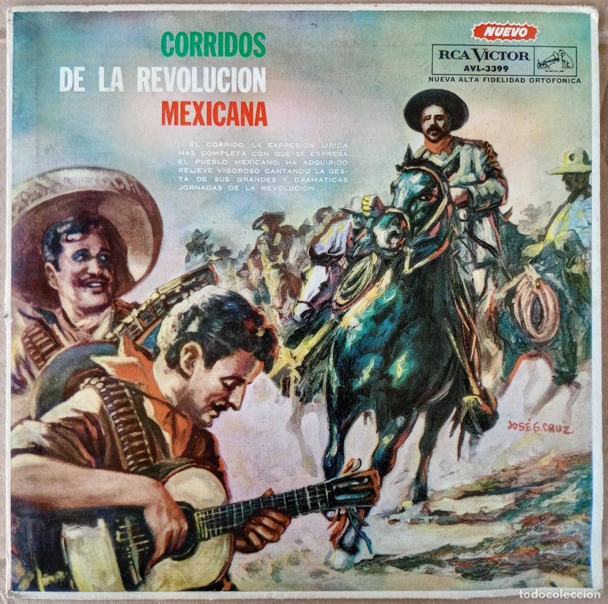 Discos de vinilo: Corridos De La Revolucion Mexicana LP Vinilo Argentina Los Errantes Las Lupes Trovadores Del Norte