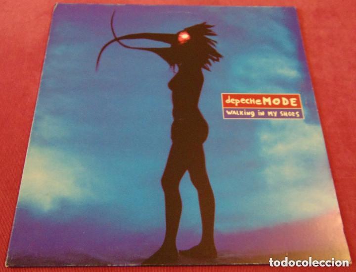 Discos de vinilo: DEPECHE MODE &lrm;&ndash; Walking In My Shoes - MAXISINGLE MUTE SANNI ESPA&Ntilde;A 1993 12 BONG 22