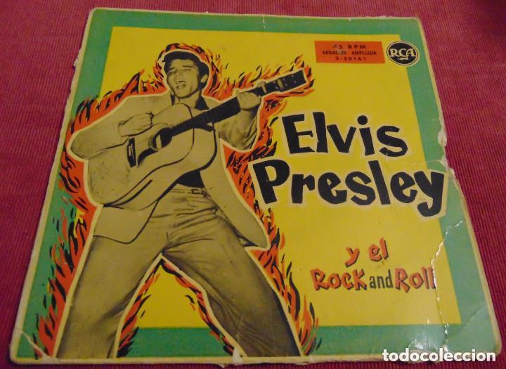 Vinyl records: ELVIS PRESLEY - ME ABANDONO MI NI&Ntilde;A + 3 - EP 1956