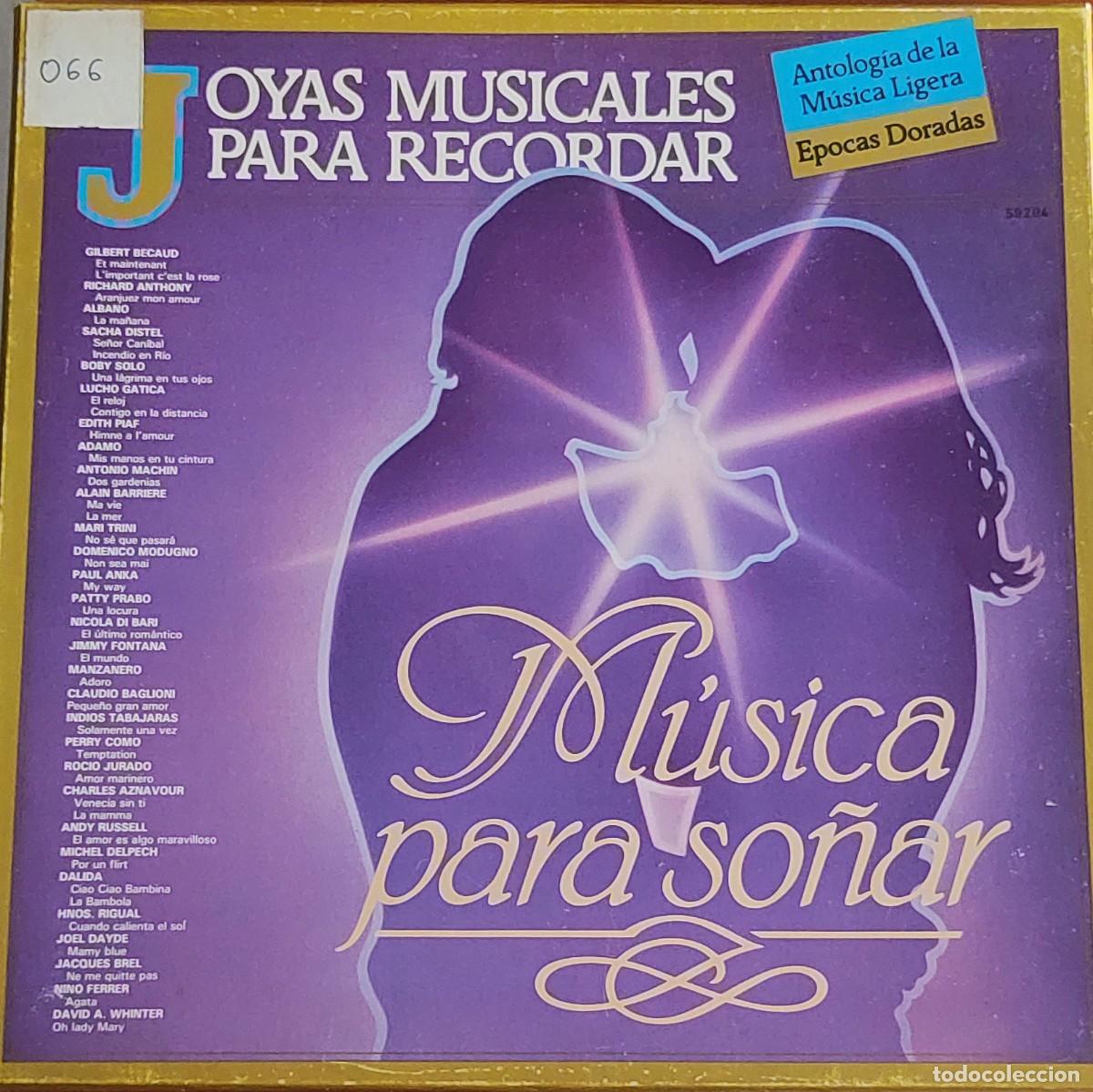 Discos de vinilo: Joyas Musicales Para Recordar Musica Para Sonar Antologia de la Musica Ligera Epocas Doradas Box 3 L
