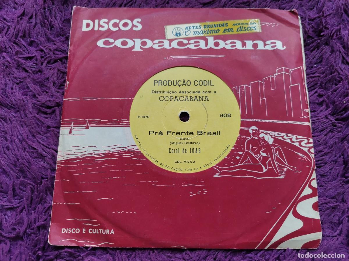 Discos de vinilo: Coral De Joab / Titulares Do Ritmo &ndash; Pr&aacute; Frente Brasil Vinilo 7&rdquo; Single 1970 Brazil 908