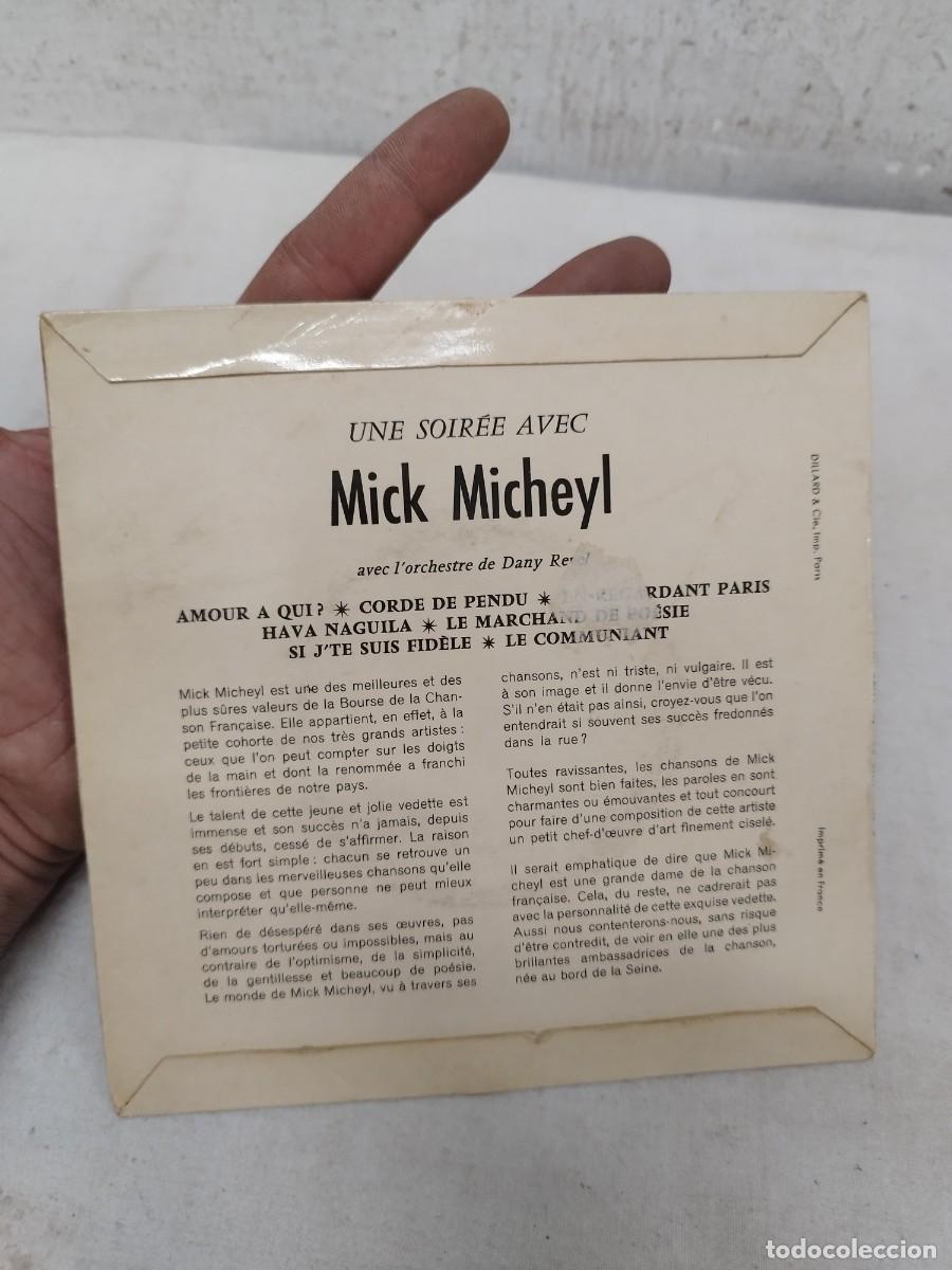 Discos de vinilo: Une Soir&eacute;e Avec Mick Micheyl. Vinilo single 7&rdquo;. - Foto 3