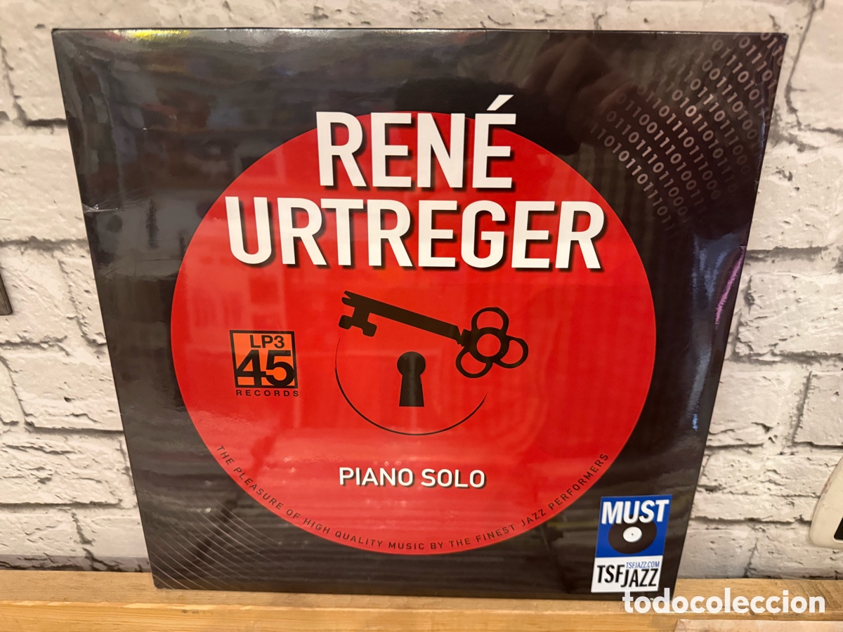 Discos de vinilo: Ren&eacute; Urtreger &ndash; Piano Solo. Vinilo precintado
