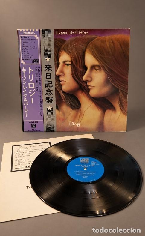 Discos de vinilo: Emerson, Lake & Palmer - Trilogy / Original Japanese Blue-Label Promotional Pressing