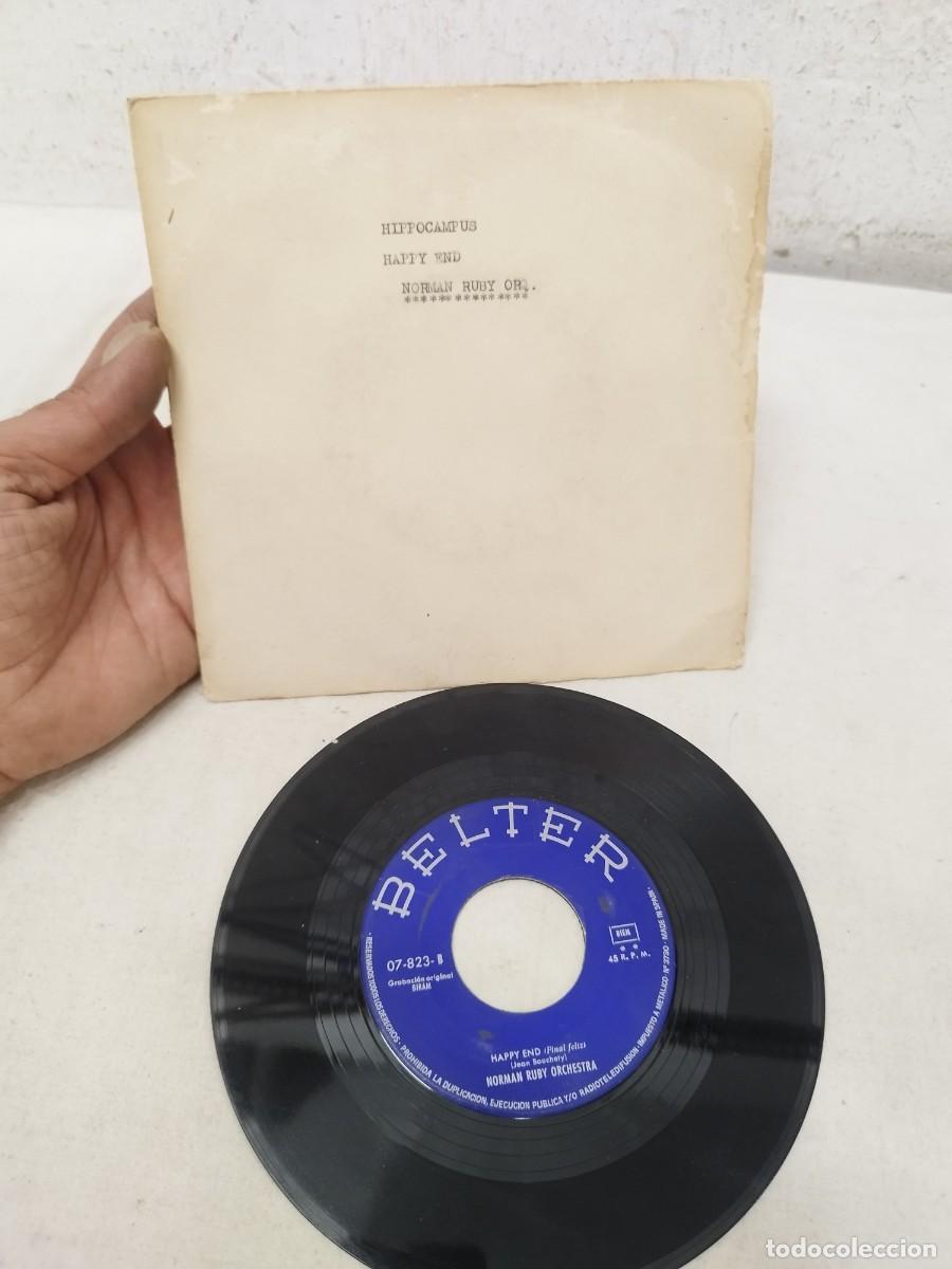 Discos de vinilo: Happy End&rdquo; interpretado por la Norman Ruby Orchestra. Vinilo single 7&rdquo;. - Foto 1