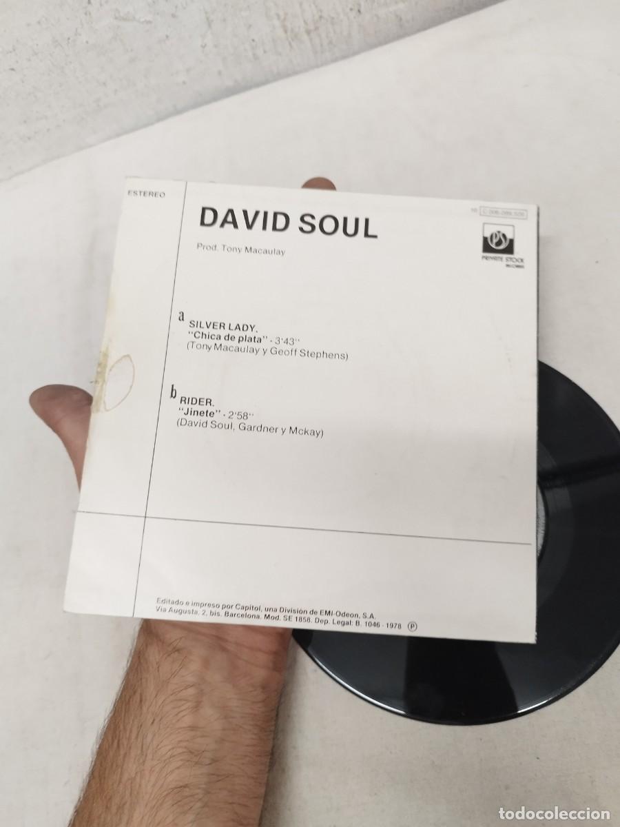 Discos de vinilo: David Soul &ndash; Chica De Plata = Silver Lady. Vinilo single 7&rdquo;. - Foto 5