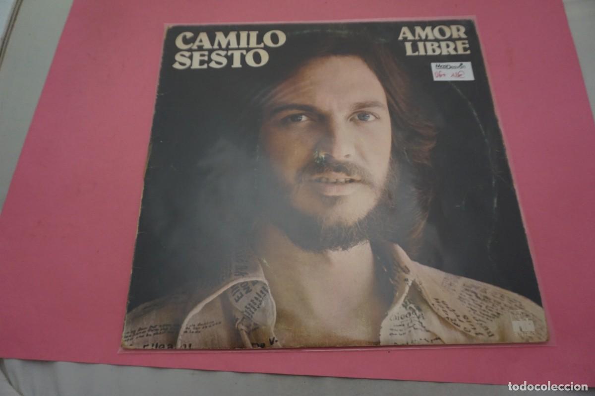 Discos de vinilo: LP/ CAMILO SESTO - AMOR LIBRE - DISCO EN BUEN ESTADO