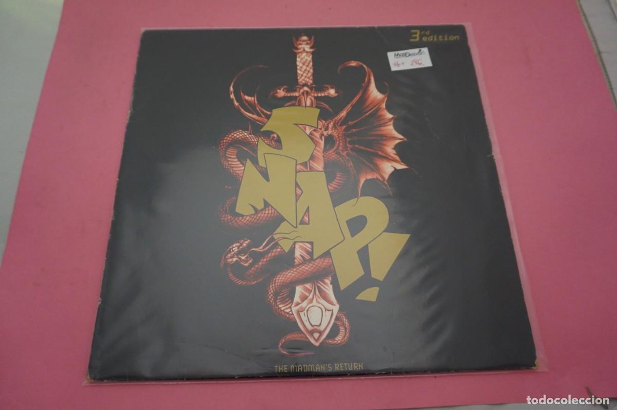 Discos de vinilo: LP/ SNAP - THE MADMAN'S RETURN 3&ordf; EDICION - DISCO EN BUEN ESTADO