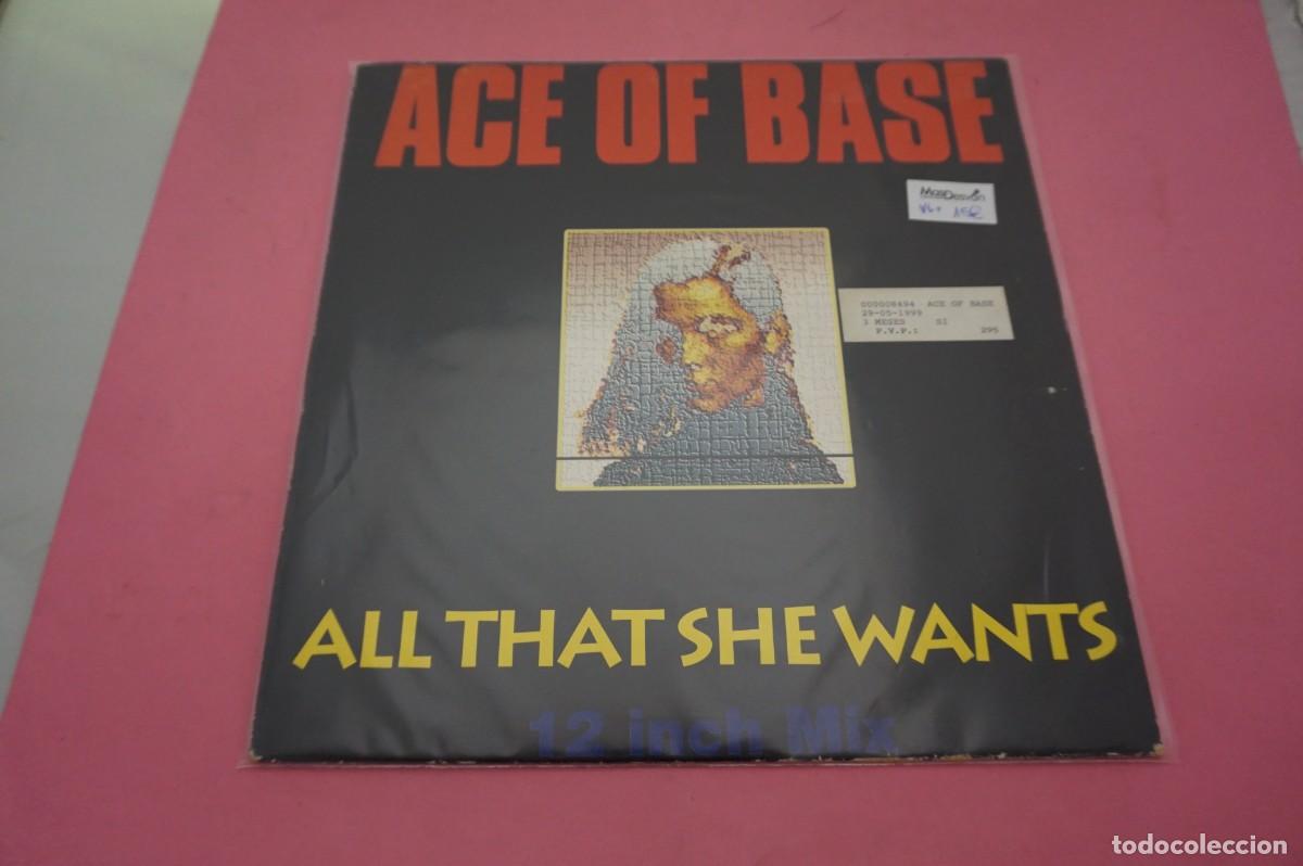 Discos de vinilo: LP - ACE OF BASE - ALL THAT SHE WANTS - DISCO EN BUEN ESTADO