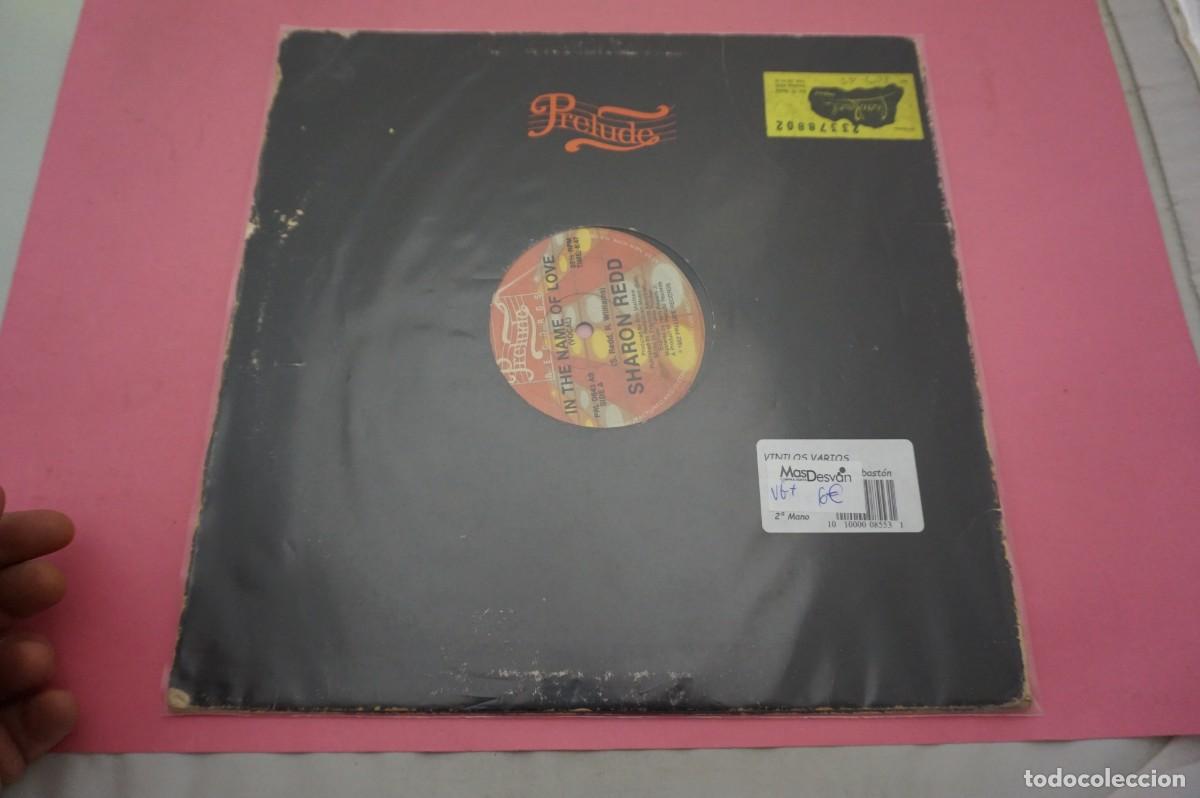 Discos de vinilo: LP - IN THE NAME OF LOVE - SHARON REDD - DISCO EN BUEN ESTADO