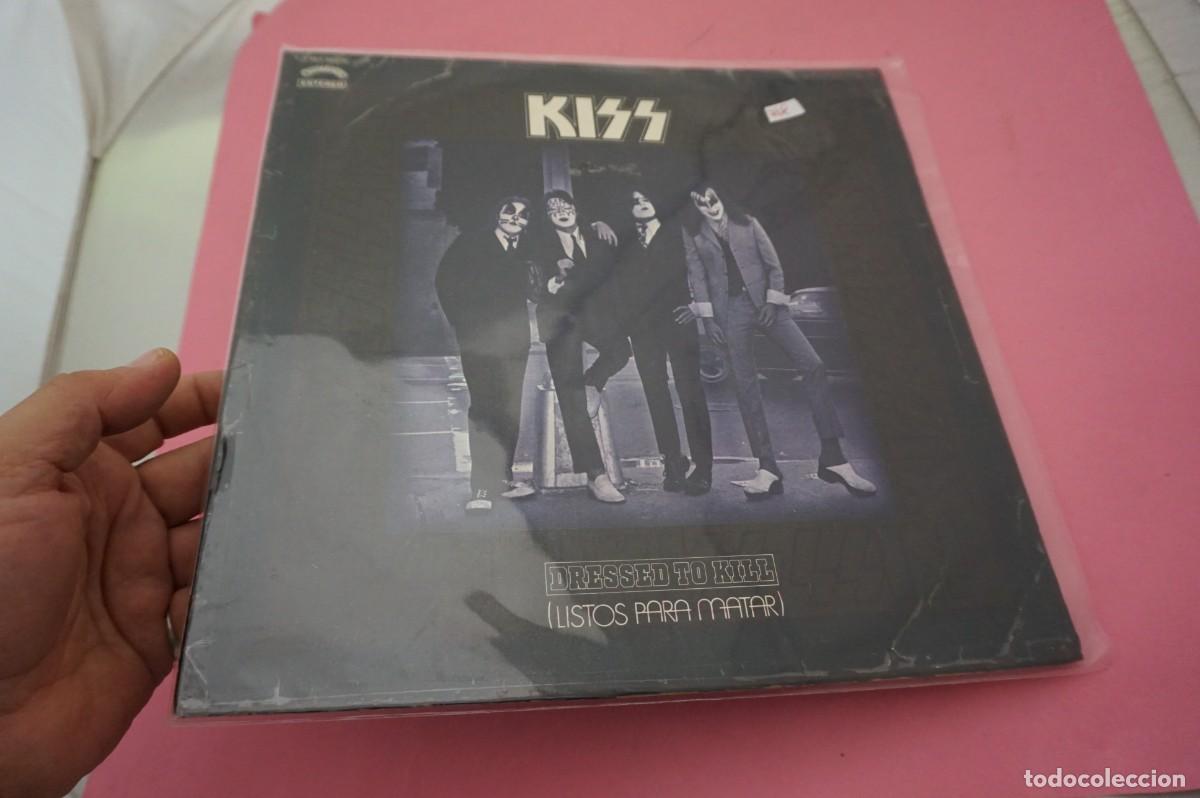 Discos de vinilo: LP - KISS - DRESSED TO KILL - LISTOS PARA MATAR - EL DISCO ESTA VG