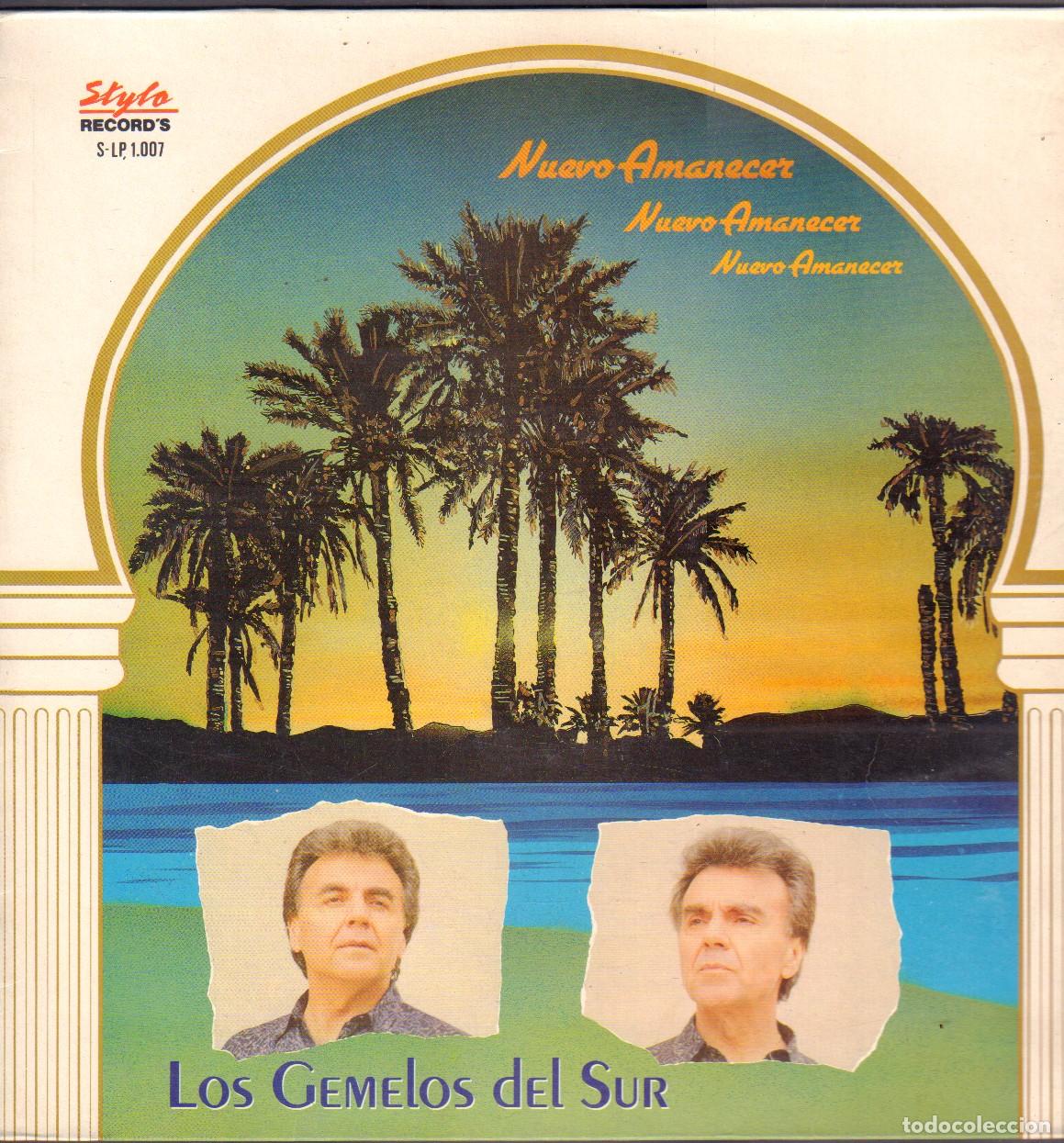 Discos de vinilo: LOS GEMELOS DEL SUR - NUEVO AMANECER / MARIA, SABROSON, ENVIDIA.../ LP STYLO 1991 RF-26943