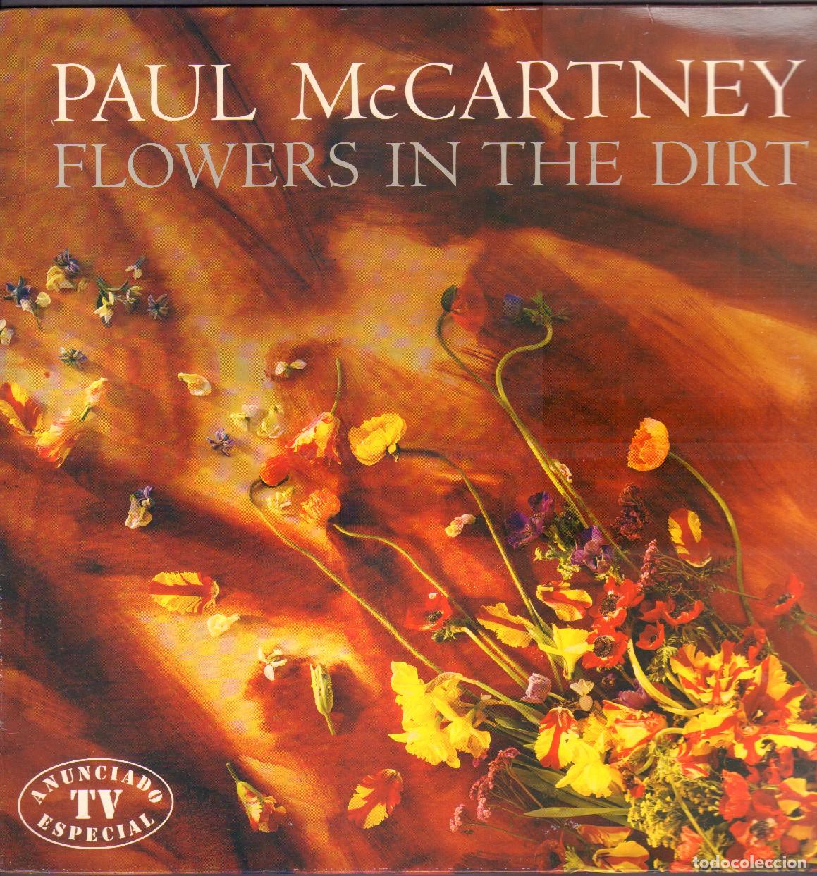 Discos de vinilo: PAUL McCARTNEY - FLOWERS IN THE DIRT / MY BRAVE FACE, ROUGH RIDE.../ LP MLP 1989 RF-26949