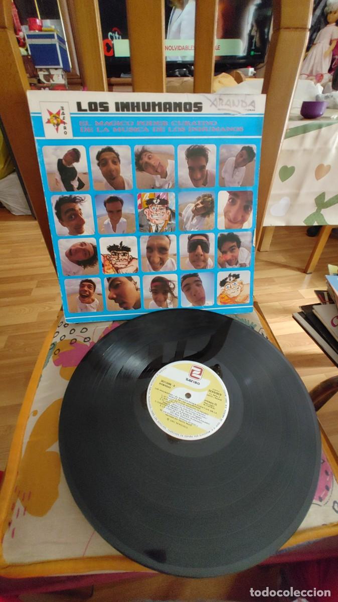 Discos de vinilo: LOS INHUMANOS-LP EL MAGICO PODER CURATIVO - Foto 1