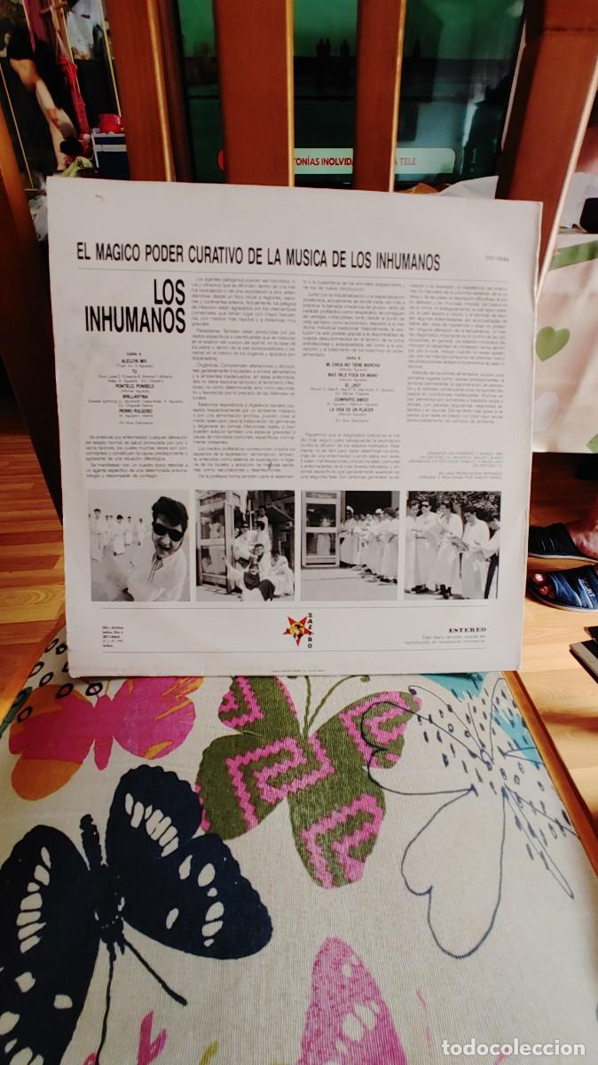 Discos de vinilo: LOS INHUMANOS-LP EL MAGICO PODER CURATIVO - Foto 2