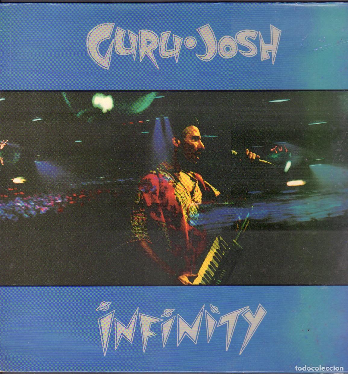 Discos de vinilo: GURU JOSH - INFINITY / WAREHOUSE REQUIEM, THE WANDERER, POWERFORCE.../ LP BMG 1990 RF-26955