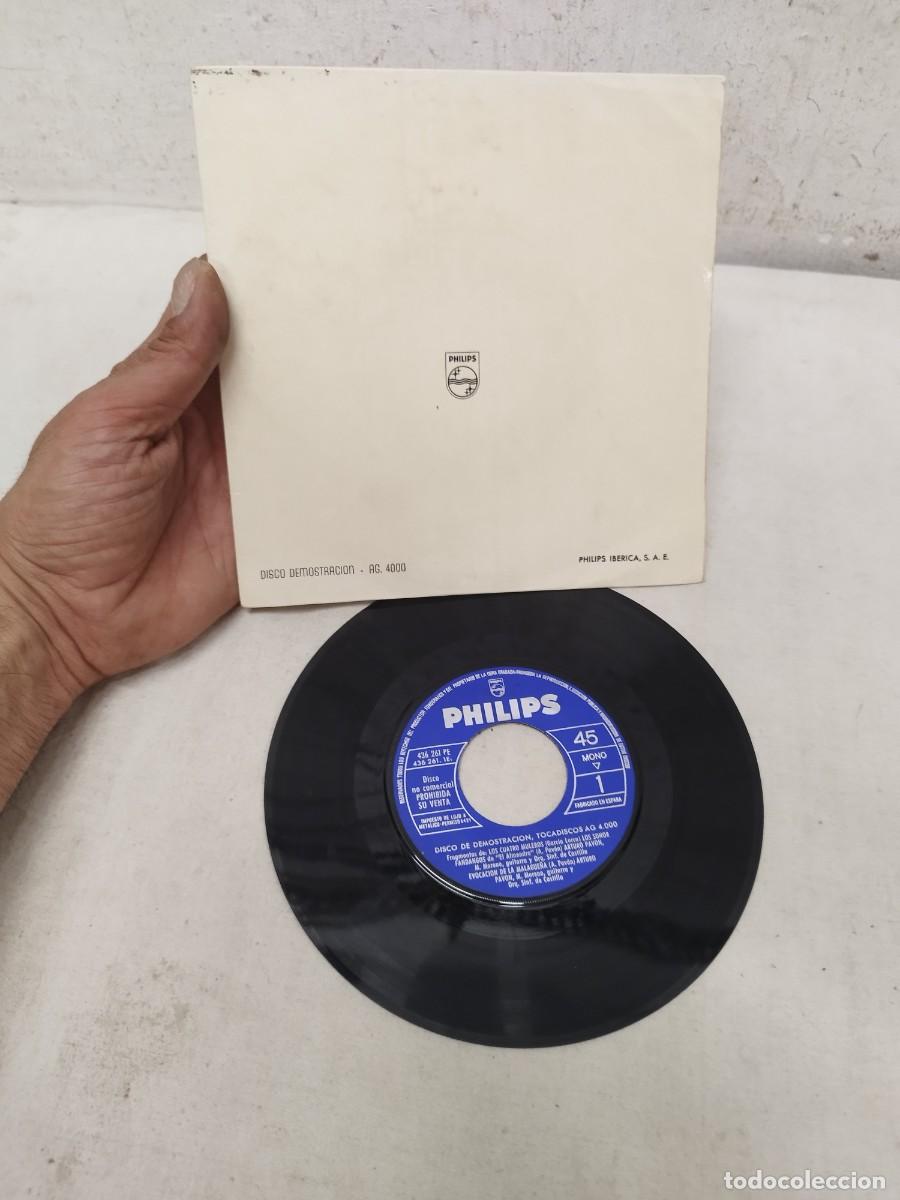 Discos de vinilo: Disco De Demostraci&oacute;n Tocadiscos A.G. 4000 (EP Promo, Espa&ntilde;a, 1964) - Philips 436 261