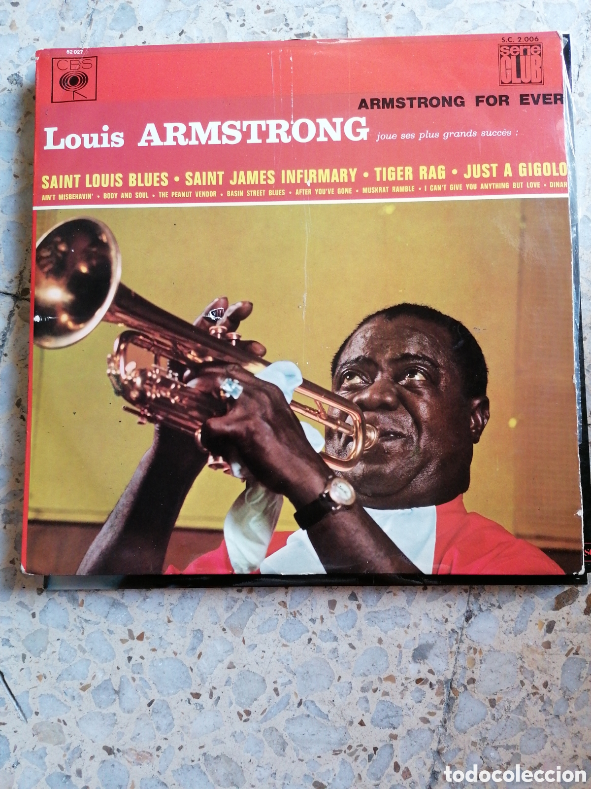 Discos de vinilo: LP LOUIS ARMSTRONG FOR EVER 1966 ESPA&Ntilde;A