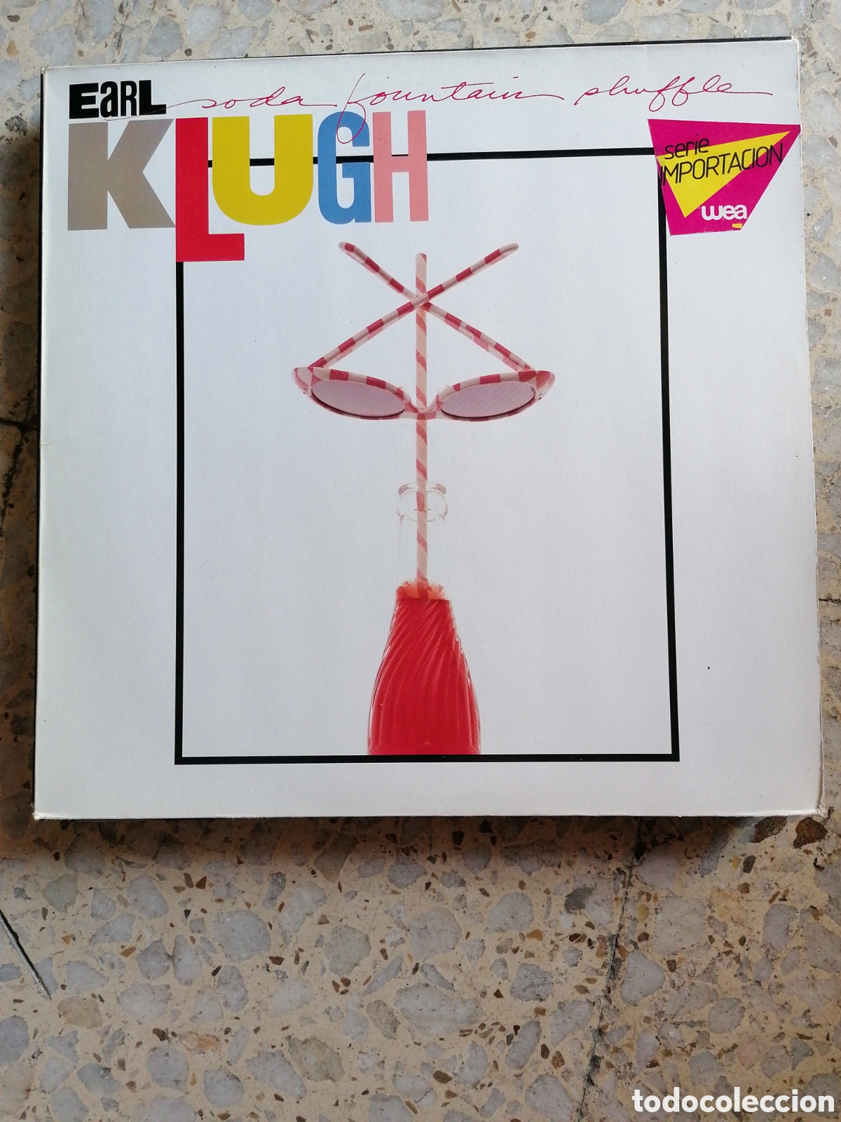 Discos de vinilo: LP EARL KLUGH SODA FOUNTAIN SHUFFLE 1985 USA