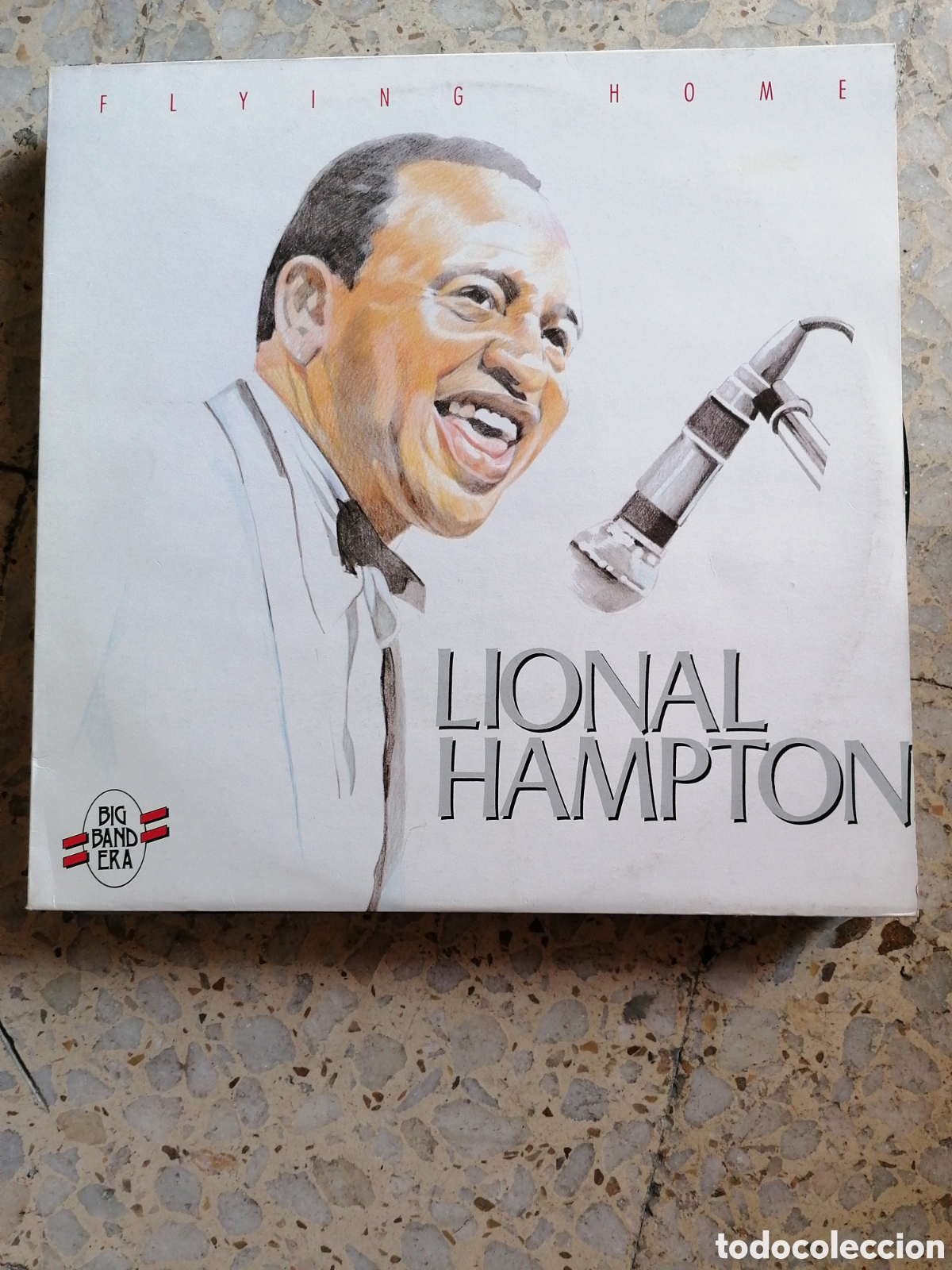 Discos de vinilo: LP LIONAL HAMPTON FLYING HOME 1984 GERMANY EX