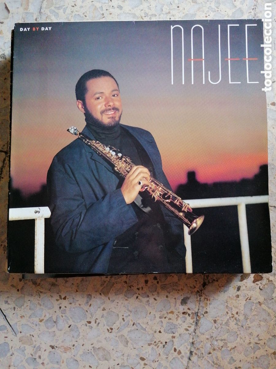 Discos de vinilo: LP NAJEE DAY BY DAY 1988 UK EX