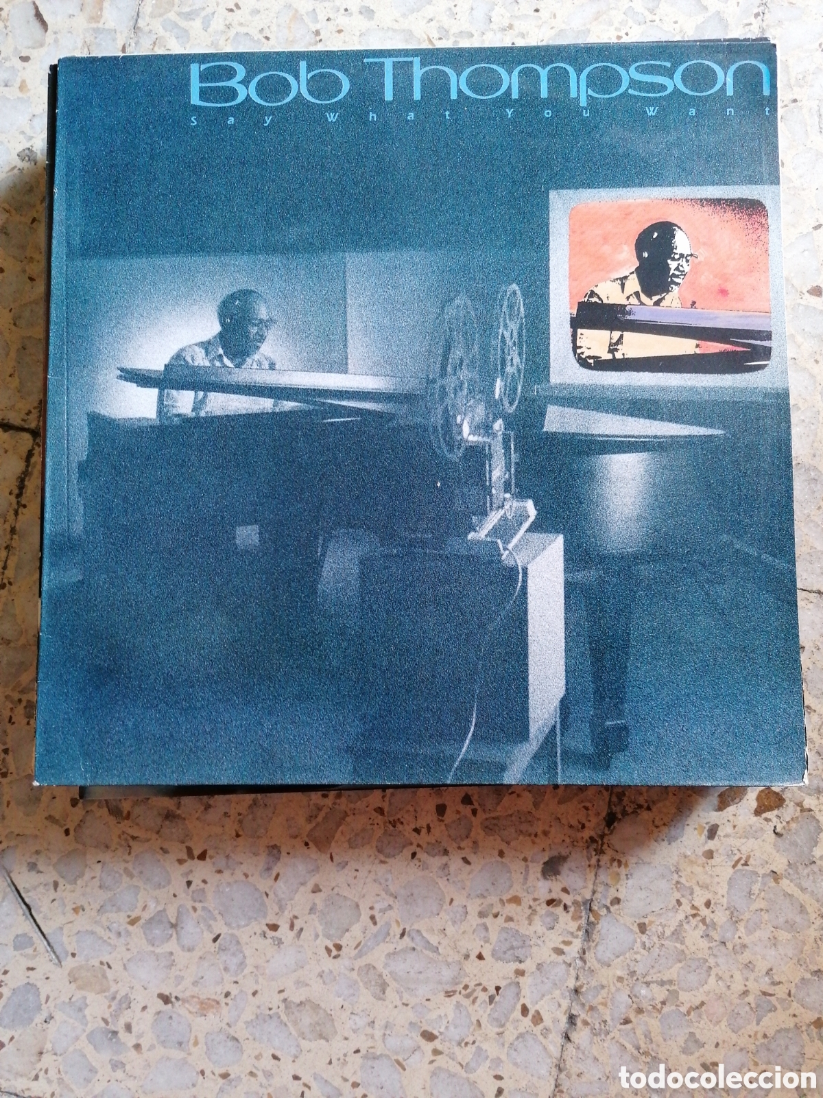 Discos de vinilo: LP BOB THOMPSON SAY WHAT YOU WANT 1988 ESPA&Ntilde;A EX