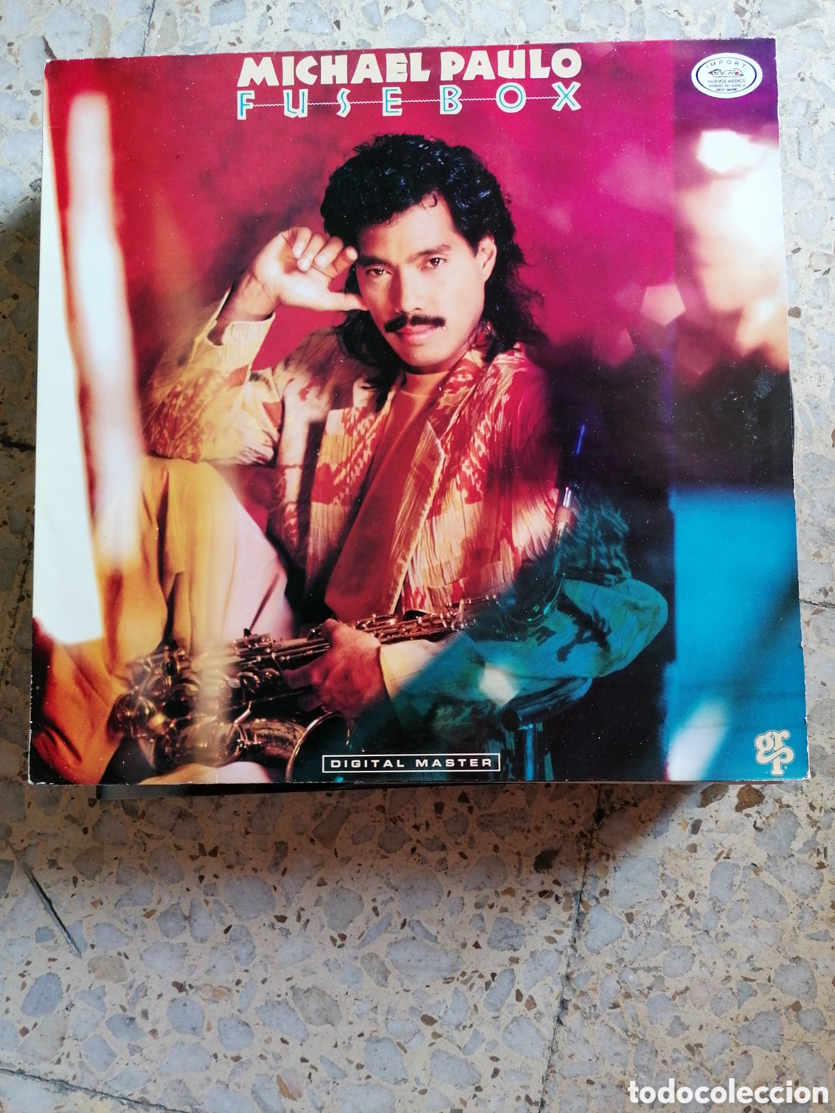 Discos de vinilo: LP MICHAEL PAULO FUSEBOX 1990 SUIZA EX
