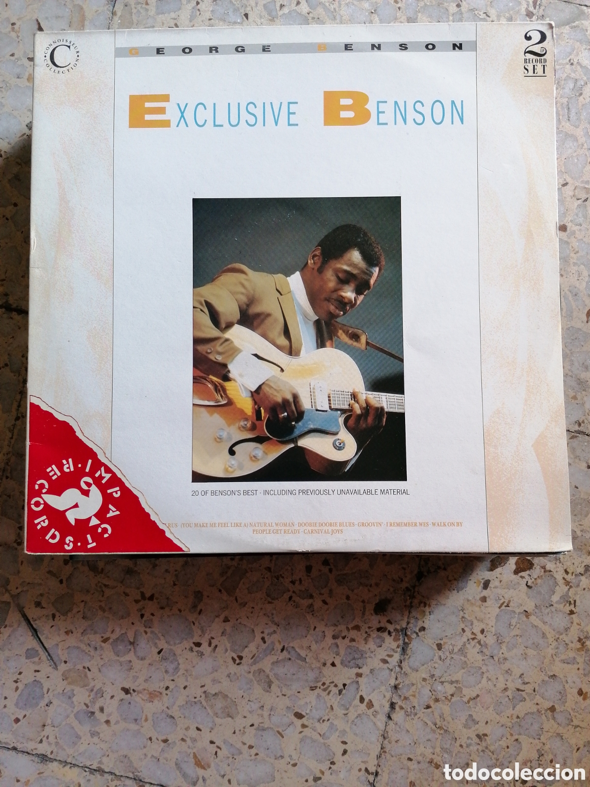 Discos de vinilo: 2 LP GEORGE BENSON EXCLUSIVE BENSON 1987 UK PORTADA DOBLE EX