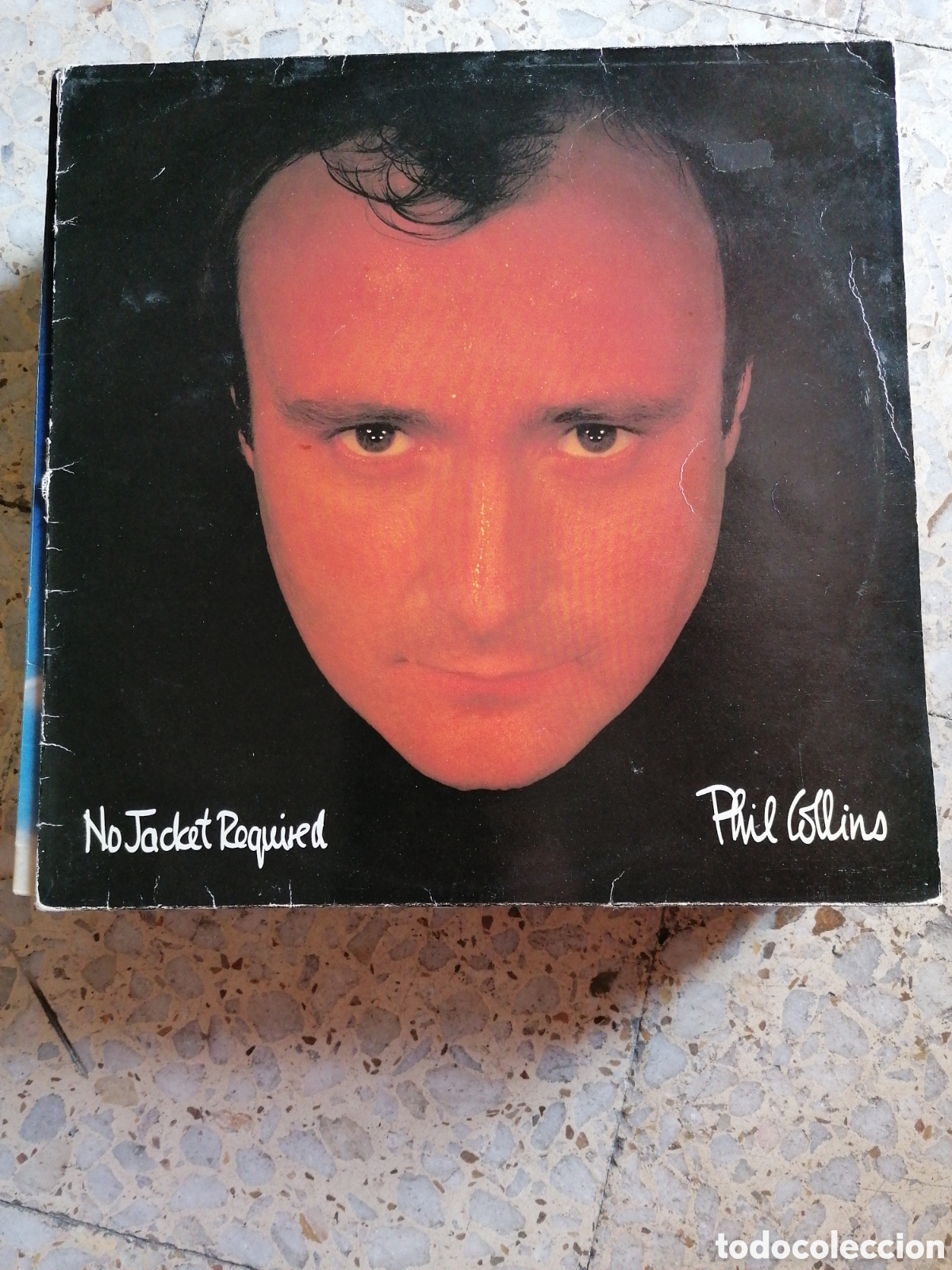 Discos de vinilo: LP PHIL COLLINS NO JACKET REQUIRED 1985 ESPA&Ntilde;A INSERT EX