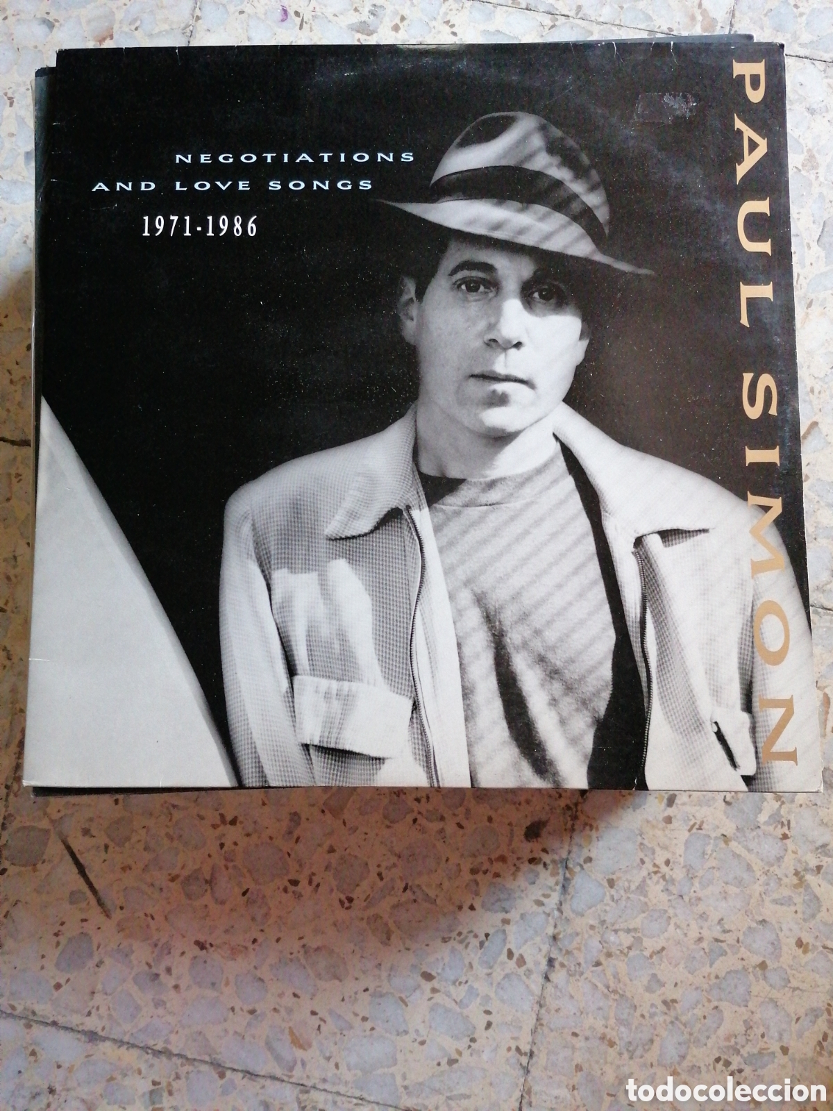 Discos de vinilo: 2 LP PAUL SIMON NEGOTIATIONS AND LOVE SONGS 1971-1986 ESPA&Ntilde;A 1988 INSERT
