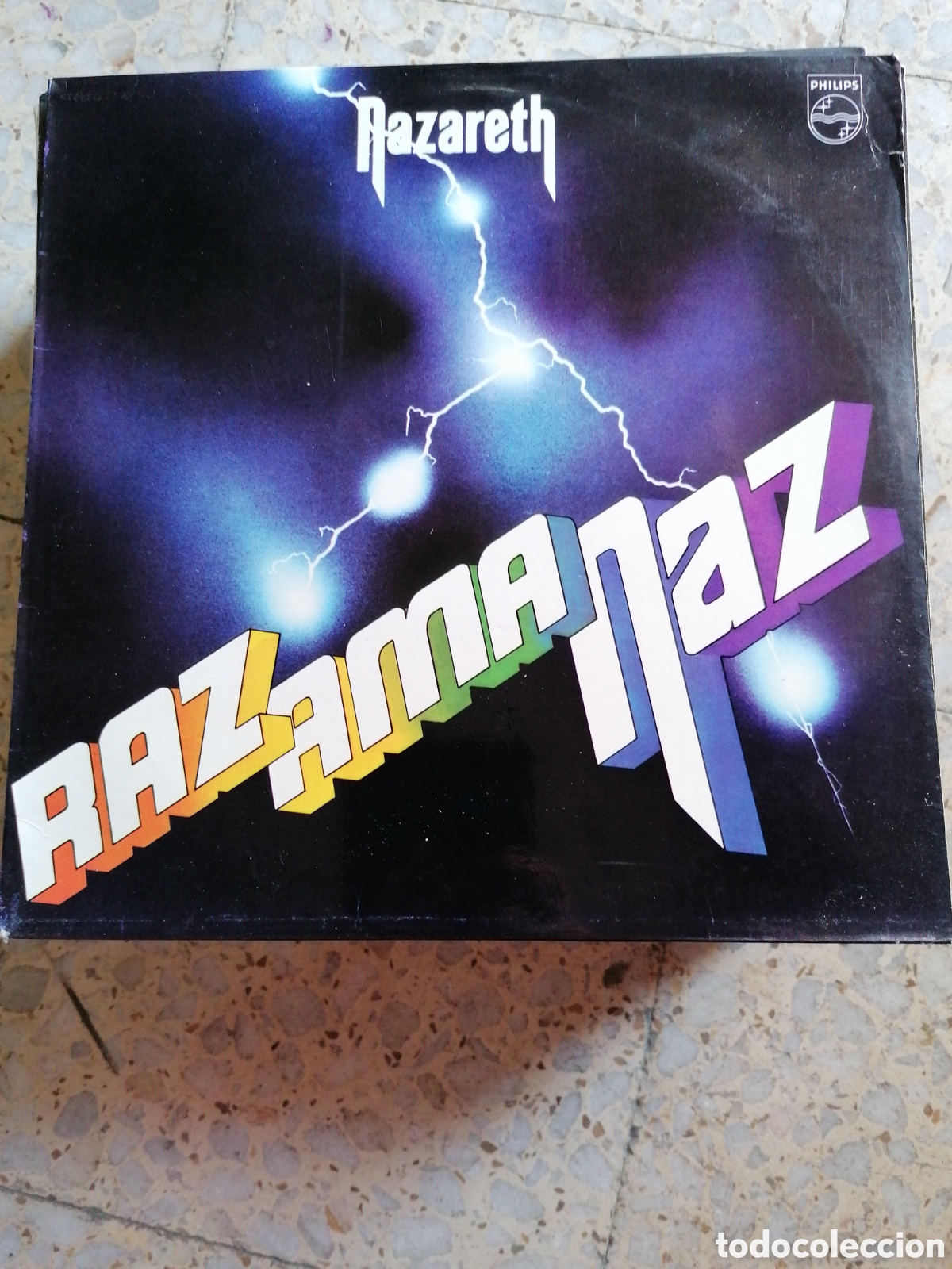 Discos de vinilo: LP NAZARETH RAZAMANAZ 1990 ESPA&Ntilde;A EX