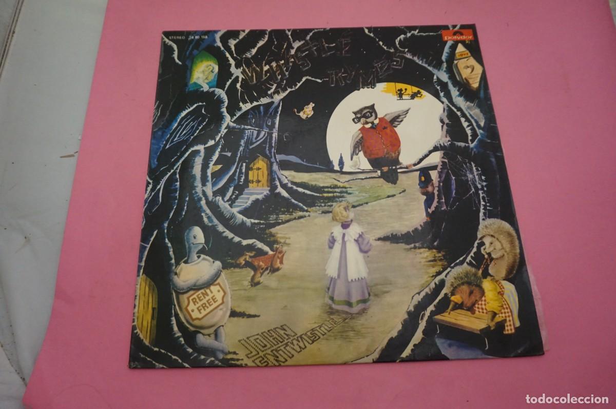 Discos de vinilo: LP - JOHN ENTWISTLE - WHISTLE RYMES - EL VINILO ESTA EN EXCELENTE ESTADO