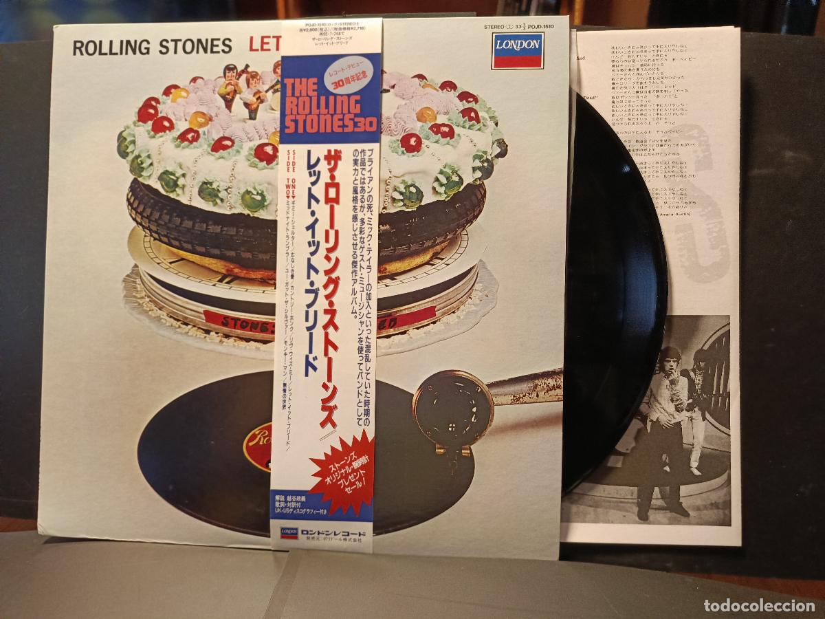 Discos de vinilo: THE ROLLING STONES LET IT BLEED LP JAPON 1993 PEPETO TOP